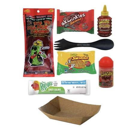 8 Pack: Alamo Candy Pickel Chamoy Kit 8 Pack