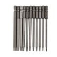 thumbnail image 2 of Ruibeauty 11Pcs Torx Screwdriver Bit Set Hex Security Magnetic Head 100MM Extra Long, 2 of 5