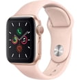 thumbnail image 1 of Pre-Owned Apple Watch Series 4 (GPS, 40mm) - Gold Aluminum Case with Pink Sand Sport Band - Used, 1 of 1