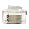 thumbnail image 1 of Tissue Box, Facial Tissues Dispenser Handle Design Flat Bottom  For Room White, 1 of 8