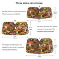 thumbnail image 5 of Yayeee Car Windshield Sun Shade Universal Fit Front Visor Protector, Vibrant Mushroom, 5 of 8