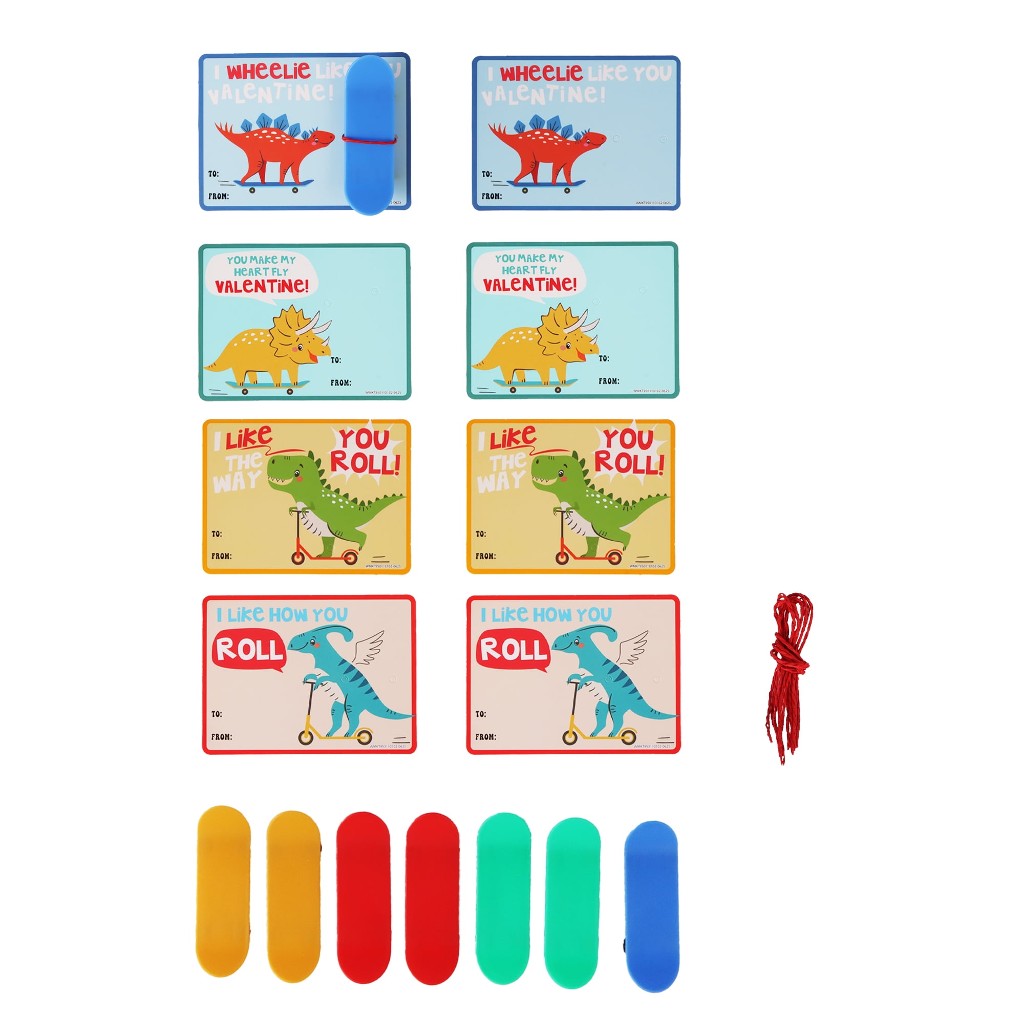 Valentine 8 Skateboards, by Way to Celebrate