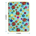 thumbnail image 6 of CoComelon Coral Plush Toddler Blanket, 40"x50", Character Print in Blue, 6 of 10