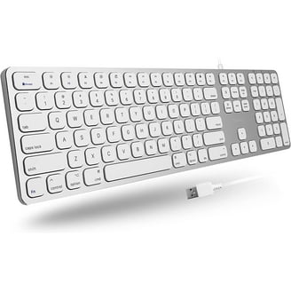 Apple Magic Keyboard, Wireless, Rechargeable, US English, Silver