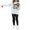 White, variant on Bmisegm Girls Outfits Big Kid Letter Printed Crew Neck Long Sleeve Hoodie and Leggings Two Piece Ensemble Kids Outfits White_001 7-8 Years