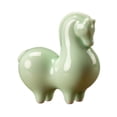 thumbnail image 2 of Bonita figura de caballo, decoración de Año Nuevo chino, colección de obras de arte, escultura para Plumón verde claro, 2 of 7