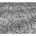 thumbnail image 4 of oneOone Cotton Jersey Black Fabric Artistic Mandala Sewing Material Print Fabric By The Yard 58 Inch Wide, 4 of 4