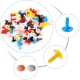 thumbnail image 6 of 112Pcs Plastic Matte Safety Noses 7 Colors Amigurumi Safety Eyes and Nose Craft Screw Dog Nose Making Supplies for DIY, 6 of 6