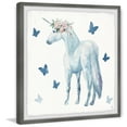 thumbnail image 2 of Marmont Hill Magical White Unicorn Framed Wall Art, 2 of 6