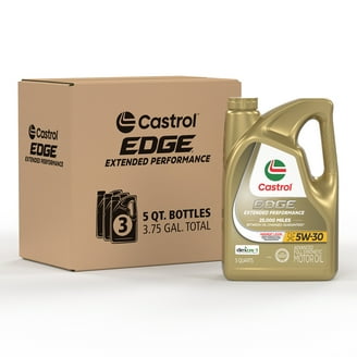 Castrol Edge Euro 5W-40 A3/B4 Advanced Full Synthetic Motor Oil, 5