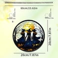 thumbnail image 3 of Tarmeek Halloween Decorations Acrylic Suncatcher Stained Glass Gothic Witchy Hanging Decor for Window Wall, Spooky Witchy Gifts, Colorful Indoor Outdoor, 3 of 7