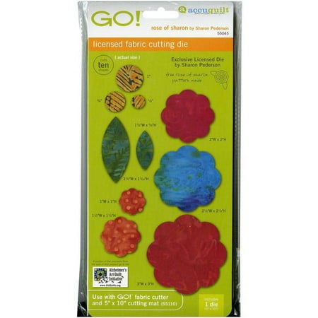 Go! Fabric Cutting Dies, Rose Of Sharon
