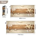thumbnail image 4 of Dreamtimes Beach Towels Ocean Starfish on Wood Camping Towels Tropical Summer Sandy Beach Sand Free Beach Towel, 30"x60" Large Beach Towels Quick Dry Bath Travel Towels Pool Yoga Beach Mat for Men Wo, 4 of 7