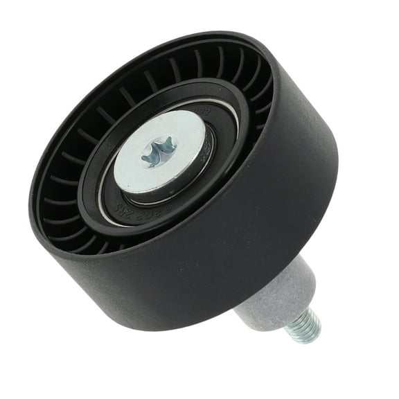 Unique Bargains Drive Belt Idler Pulley for Porsche Cayenne 2020-2024 Serpentine Tensioner Pulley Idler with Bolt Washer No.9A790334104 Plastic Black 1 Pcs