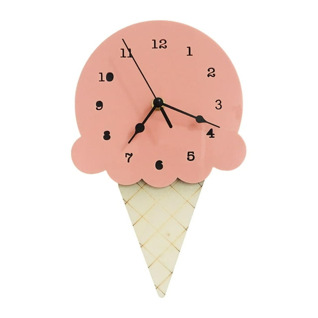 Reloj de pared para dormitorio, estilo nórdico, creativo, decorativo Rosa oscuro