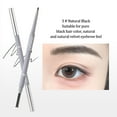 thumbnail image 3 of Kokovifyves Three Dimensional Matte Eyebrow Pencil with Natural Smoothness and Easy for Beginners To Use and Less Prone To Smudging, 3 of 3