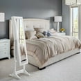 thumbnail image 4 of Costway Mirrored Jewelry Cabinet Mirror Organizer Storage Ring Stand, 4 of 9