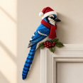 thumbnail image 5 of Lucahom Wooden Bird Door Topper, Adorable Bird Shape Corner Decor, Handcrafted Collection for Doorways, Shelves & Frame Corners, Gift for Nature & Birds Lovers, 5 of 6