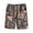 Brown, variant on Nrmvnmi Men's Hawaiian Floral Prints Beach Shorts Elastic Waist Drawstring Lightweight Summer Casual Shorts with Pocket Father's Day Gifts For Dad ,4th of July Gifts for Men