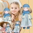thumbnail image 3 of Doll Handmade Handmade Doll Vintage Crocheted Doll, 3 of 6