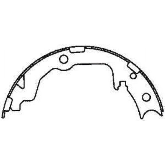 Bendix 886 Parking Brake Shoe