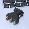 thumbnail image 2 of Cable de datos VGA macho a 3 RCA hembra adaptador convertidor conector de cable divisor Tmvgtek Nuevos Originales, 2 of 6
