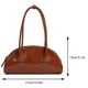 thumbnail image 5 of Bolso de mano para mujer, bolso Hobo para axila, bolso de moda, bolso para axila, bolso de compras (café), 5 of 8