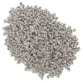 thumbnail image 1 of 500 Cuentas De Engarzado, Cuentas Espaciadores De Metal Redondas De 2 Mm Para Joyas Con Material De Acero, Anillos De Salto De Broches Seguros Para Pulsos De Pulseras De, 1 of 7