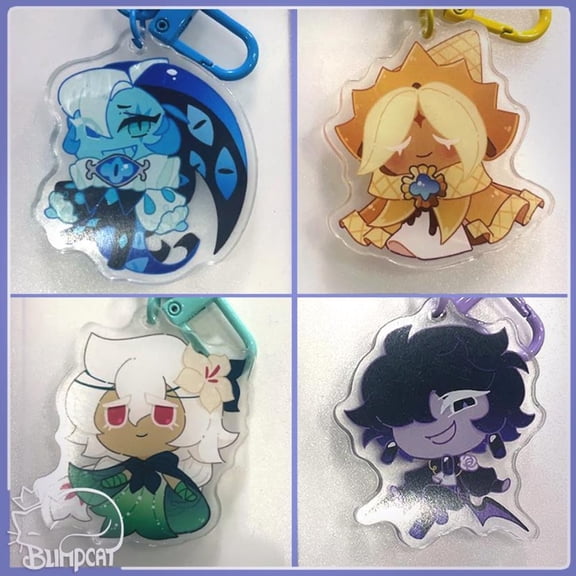 Cookie Run Kingdom Charms & keychain (1 keychain)