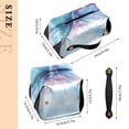 thumbnail image 3 of BZSMCE Leatehr Tissue Holders Cute Spirit Of The Blossoms Pattern Tissue box, 3 of 8