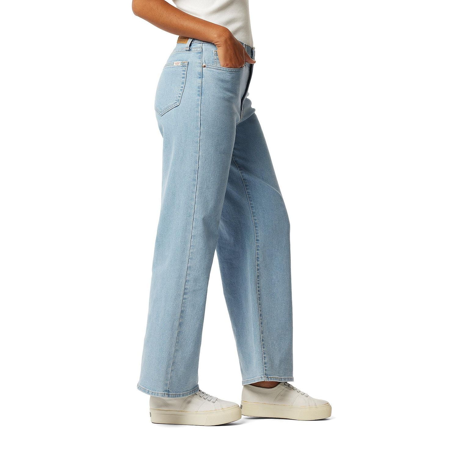 Levi Strauss SignatureMC Jean jambe large original d’époque pour femme