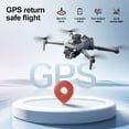 thumbnail image 5 of Drone GPS QAONIE K19 con controlador de pantalla de 4.5 pulgadas, 2 baterías, 5 of 5