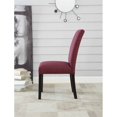 thumbnail image 5 of ACME Gregory Chaise Latérale en Lin Violet (Ensemble de 2), 5 of 5