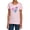 Pink, variant on Powerpuff Girls Powerpuff Heart Women's T Shirt, Athletic Heather, Large