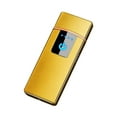 thumbnail image 2 of USB Rechargeable Electric Arc Lighter, Dual Arc Plasma Lighter with LCD Battery Indicator, Windproof Flameless Lighter for Camping & Outdoor, TSA Approved Travel Friendly, Ultra Slim Design 7.8x3cm, 2 of 7