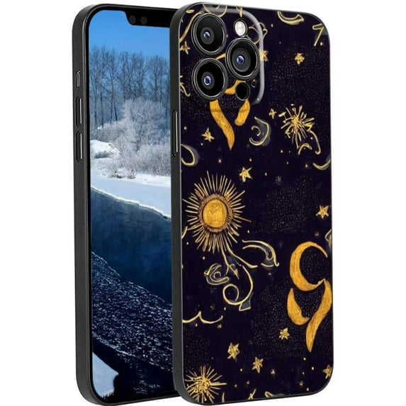 Compatible with iPhone 13 Pro Phone Case, Night-263 Case Silicone Protective for Teen Girl Boy Case for iPhone 13 Pro