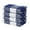 White & Navy Blue, variant on decorUhome 4-pack 100% Cotton Waffle Weave Kitchen Towels, 13x28 Inches, Super Soft and Absorbent Dish Towels, White & Navy Blue