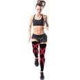 thumbnail image 5 of Sports Recovery Compression Full Leg Sleeves (Medium, Red), 5 of 5