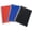 Black Blue Red, variant on Mintra Spiral Notebook - 2 Subject (Arctic, Pink, Sun Yellow) - Letter Size, 3PK