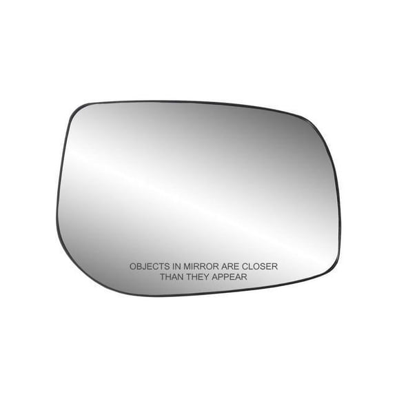 80226 - Fit System Passenger Side Non-heated Mirror Glass w/ backing plate, Toyota Corolla US Built, Matrix 09-13, 4 7/ 8" x 7" x 7 1/ 2"