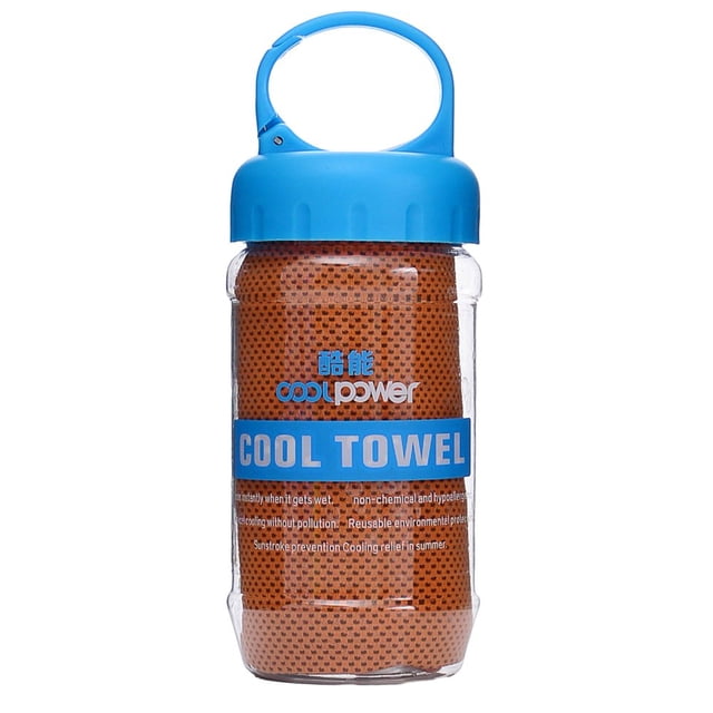 Serviette Chillmax Rafraîchissante et Absorbante pour Sports, Yoga et Entraînements, Restez Rafraîchie et Sèche Instantanément