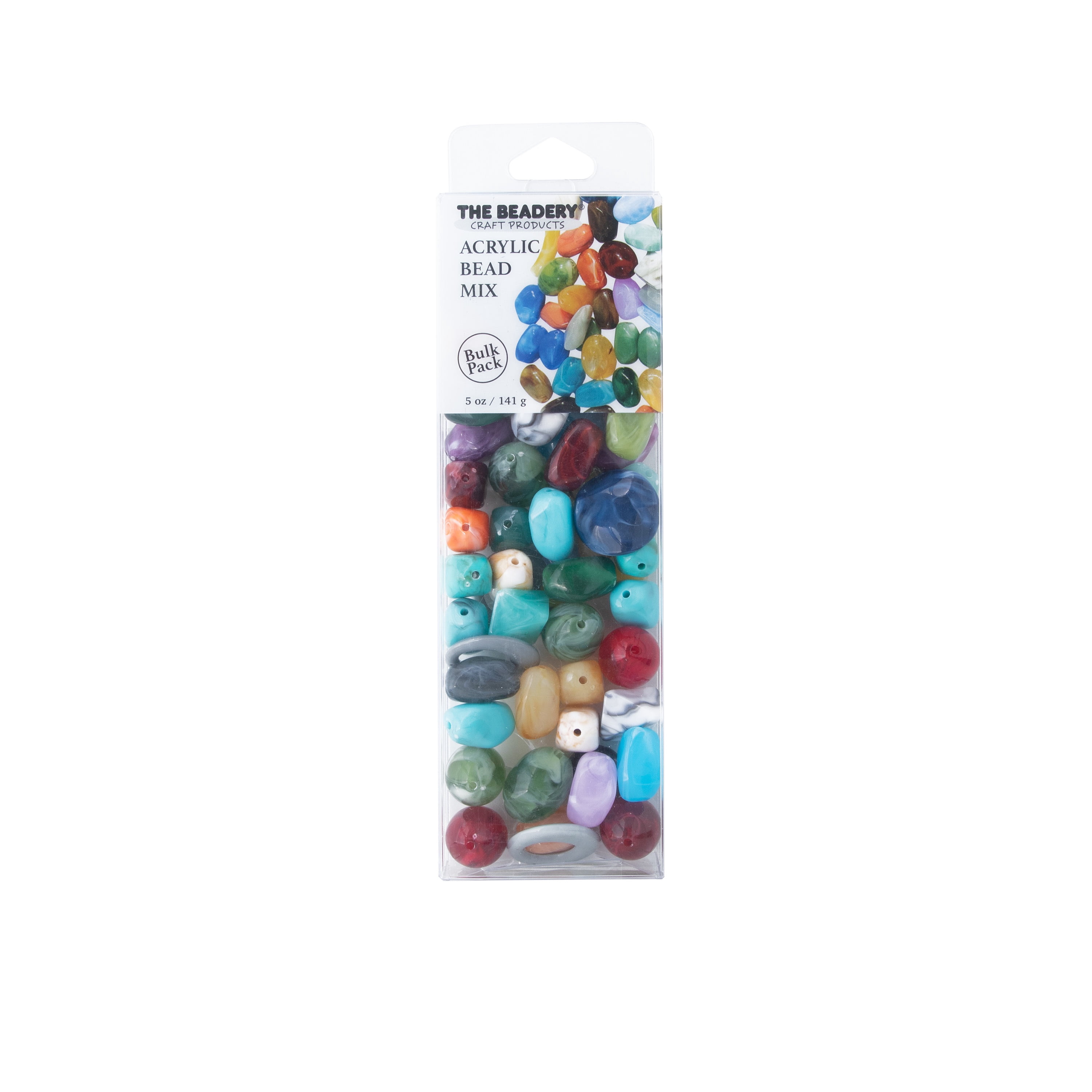 The Beadery Craft Products Mixed Acrylic Bead Kit