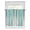 Teal Gray, variant on Tier Curtains 45 Inches Long, Yellow Gray White Window Treatment Curtain Drapes, Farmhouse Gradient Abstract Art Window Half Privacy Curtains for Bedroom Bathroom, 42"x45", 2 Panels