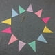 thumbnail image 4 of KAKOWELY Banderín colgante decorativo de 4 metros, banderines triangulares, decoración para interiores y exteriores., 4 of 5