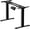 Black - Dual Motor, variant on Height Adjustable Desk Frame with Memory , Fits Up to 47.2" Desktop, Ergonomic Sit-Stand Base for Home & Office, Black Frame Only