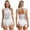 White, variant on Aislor Women's Glitter Fringe Sequins Tassel Latin Jazz Dance Leotard Bodysuit Lyrical Dance Dress White M