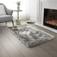 thumbnail image 3 of Novashion Machine Weaving Gray Solid Print Area Rugs, 3 of 10