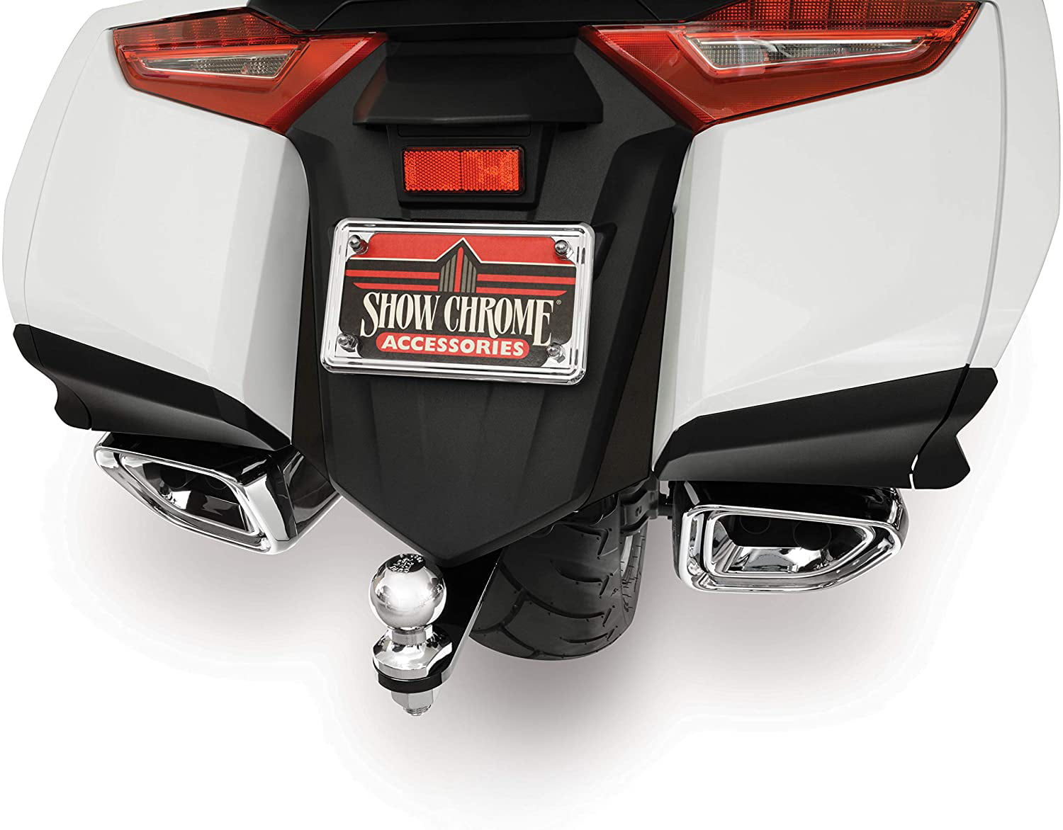 Show Chrome Accessories 52-932 2018-Honda GL1800 Lower Cowl Highway Trim 2 Pack 