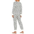 thumbnail image 4 of 2 Piece Sets for Women Fall Plus Size Comfortable Leopard Print Comfortable Long Sleeve Casual Two-piece Set, 4 of 6