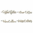 thumbnail image 1 of Wine Cellar Sign Unfinished Wood Cutout Home Decor DIY Option 3- 24" Wide / 1/8", 1 of 3